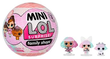 כדור LOL MINI - משפחה בקניות עם 8 הפתעות (12 בדיספליי)