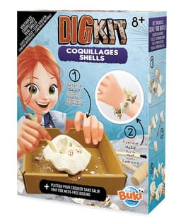 ערכה לחפירת צדפות והכנת צמיד מבית בוקי צרפת Buki France