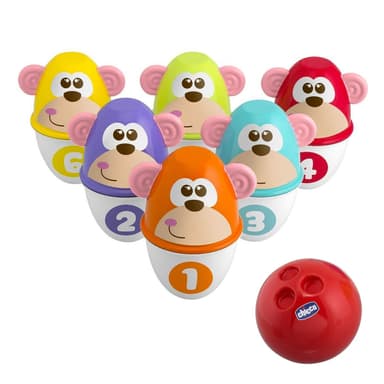 משחק באולינג 2 ב-1 קופים - Monkey Strike