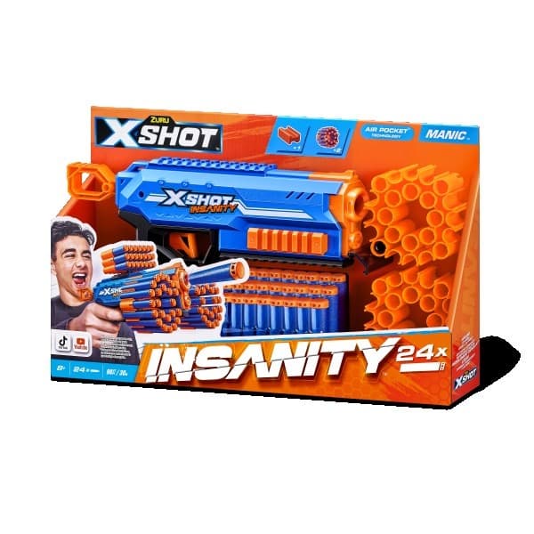 אקס שוט אי שפיות - שגעוני