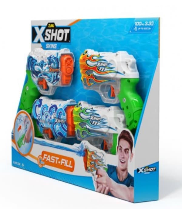 אקס-שוט סקינים מים - רביעיית נאנו