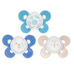 זוג מוצצי סיליקון 6-16M קומפורט - Soother Comfort Boy Sil