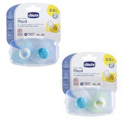 זוג מוצצי סיליקון 0-2M מיקרו - Micro Silicone