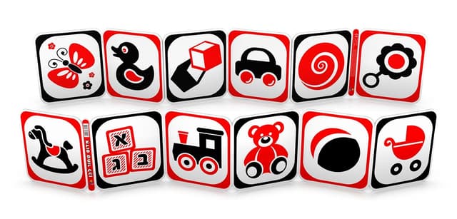 ספר עגלה – שחור אדום לבן