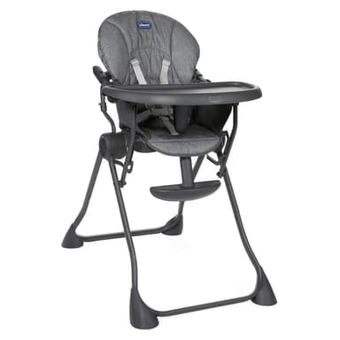כיסא אוכל פוקט מיל אפור בהיר - Pocket Meal Highchair
