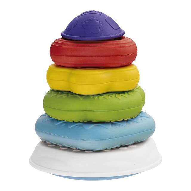 מגדל טבעות צ'יקו 2 ב- 1 צבעוני - 2in 1 Ring Tower Colorful