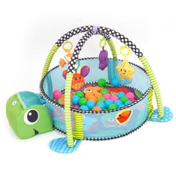 משטח פעילות עם בריכת כדורים - ™Animals amp; Smiles