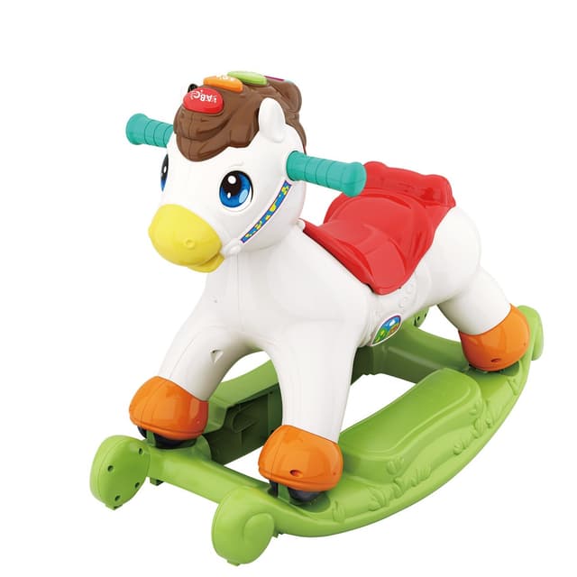 סוס רכיבה ונדנדה הולה טויס - Huile toys 2-in-1 Rocking amp; Riding Pony