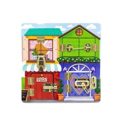 ויגה לוח מנעולים מעץ