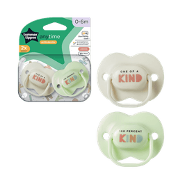 זוג מוצצים לשימוש יומי 0-6 חודשים