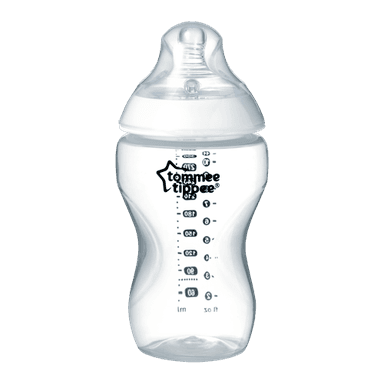 בקבוק הזנה 340 מ"ל טומי טיפי Tommee Tippee פטמה בזרימה משתנה מסדרת Closer To Nature
