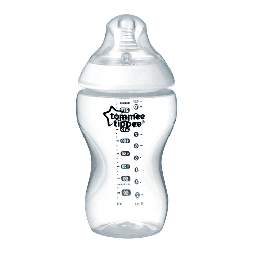 בקבוק הזנה 340 מ"ל טומי טיפי Tommee Tippee פטמה בזרימה משתנה מסדרת Closer To Nature