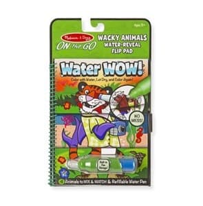 חוברת טוש מים חיות משוגעות מבית מליסה ודאג Melissa and Doug