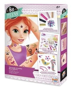 ערכת קעקועים מיוחדים עם חרוזים ונוצצים מבית בוקי צרפת Buki France