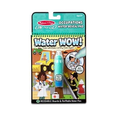 חוברת טוש המים- מקצועות מבית מליסה ודאג Melissa and Doug