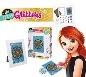 ערכת יצירה בפסיפס נוצץ מנדלה מבית בוקי צרפת Buki France