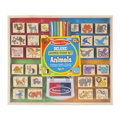 סט חותמות ענק דלוקס - חיות מבית מליסה ודאג Melissa And Doug