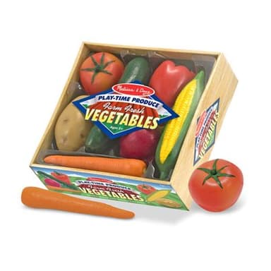 סט ירקות מעץ מבית מליסה ודאג Melissa And Doug