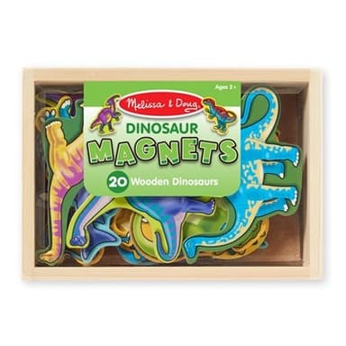 דינוזאורים מגנטים מעץ מבית מליסה ודאג Melissa And Doug