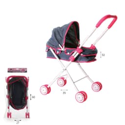 עגלת בובה שוכבת מתכת