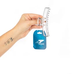 קליפס ענק כסוף