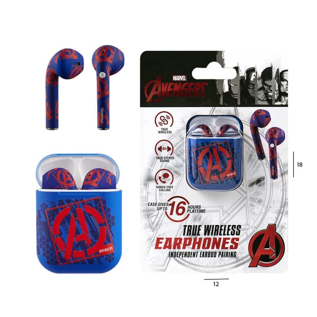 אוזניות אלחוטיות קפטן אמריקה