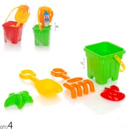 כלי חול 5 חלקים