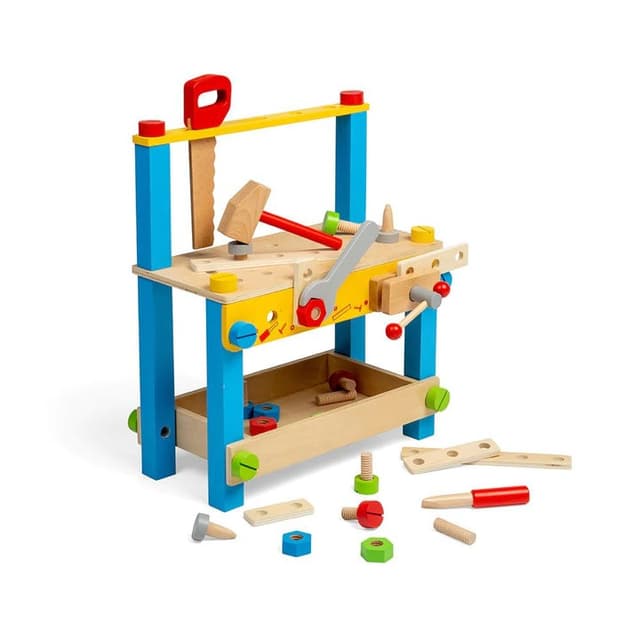 שולחן עבודה לנגר המתחיל מבית ביג ג'יגס BIGJIGS TOYS