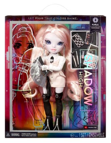 בובת אופנה שאדו היי - קרלה שופט (ורודה)