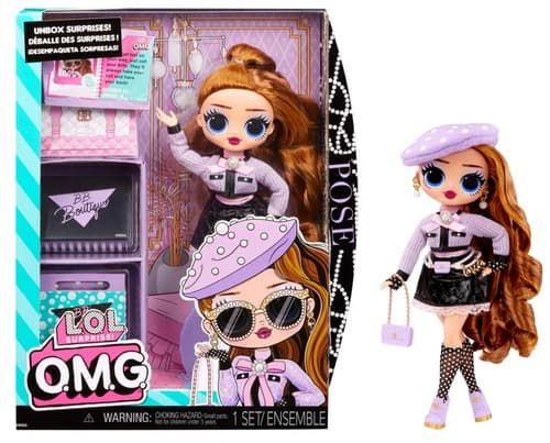 בובת אופנה LOL OMG - פוז עם הפתעות