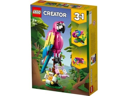 לגו קריאטור - תוכי ורוד אקזוטי 31144