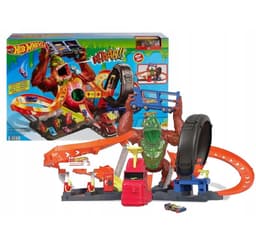 הוט ווילס מסלול גורילה עם אורות וצלילים + סליים