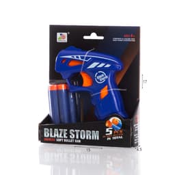 אקדח כחול עם 5 חיצי נגיחה