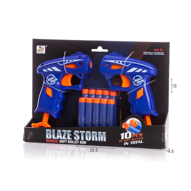 זוג אקדחים עם 10 חיצי נגיחה