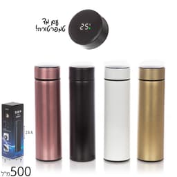 בקבוק 500 מ”ל עם תצוגת טמפרטורה