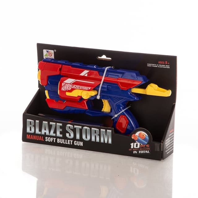 אקדח משיכה עם 10 חיצי נגיחה