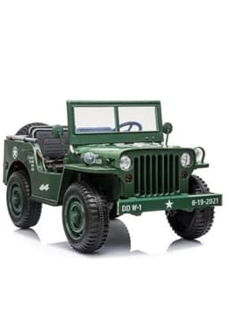 ג’יפ ממונע לילדים 12V 4X4 דמוי JEEP WILLY’S עם שלט הורים