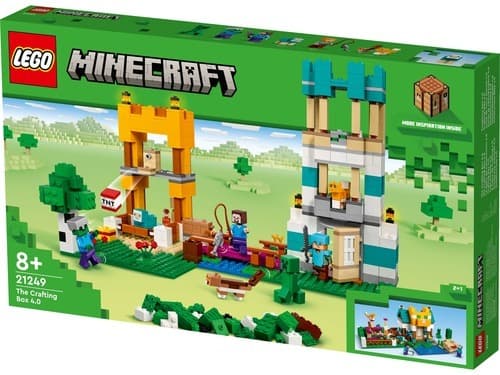 לגו מיינקראפט - תיבת היצירה 4.0 21249