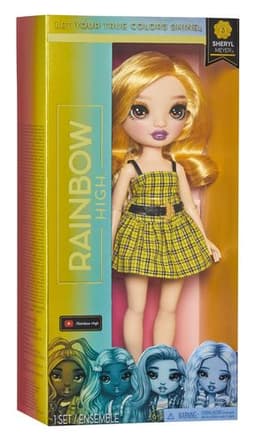 בובת אופנה ריינבו היי OPP - שריל (צהובה)