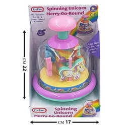 סביבון סוס פוני ורוד