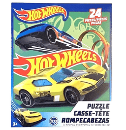 פאזל הוט ווילס 24 חלקים 63146