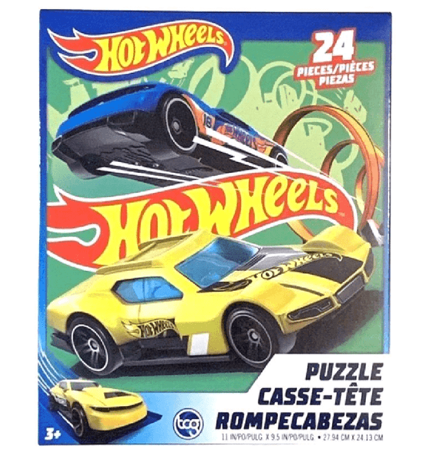 פאזל הוט ווילס 24 חלקים 63146