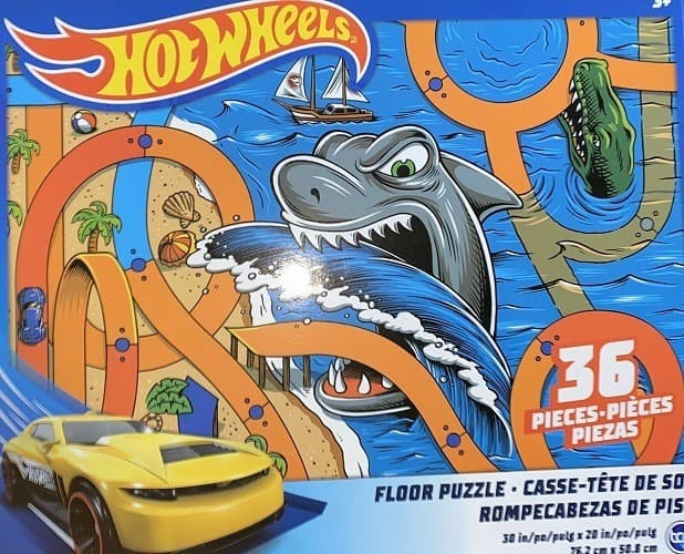 פאזל ריצפה הוט ווילס 36 חלקים 8614