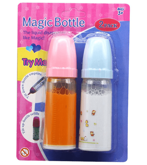 זוג בקבוקי חלב