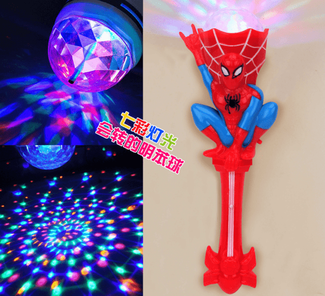 שרביט כרוסלה עכביש 33 ס"מ כולל סוללות