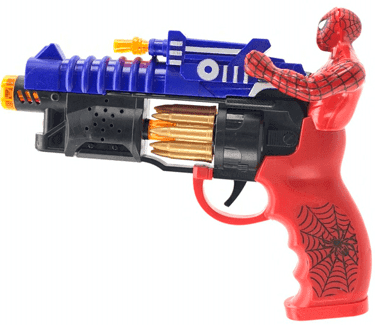 רובה כרוסלה עכביש כולל לייזר אורות ומוזיקה כולל סוללות