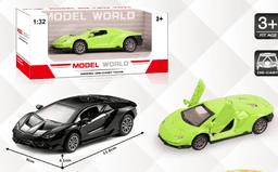 מכונית מתכת למבורגיני משטרה 11 ס"מ