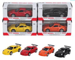 מכונית מתכת פורשה ספורט 11 ס"מ