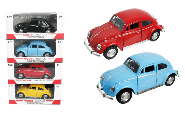 מכונית מתכת חיפושית 11 ס"מ