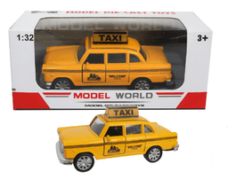 מכונית מתכת מונית 11 ס"מ